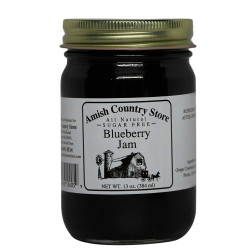 All Natural Sugar Free Blueberry Jam - Amish Country Store