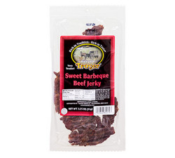 Sweet and Tangy BBQ Beef Jerky - Grain Free Table