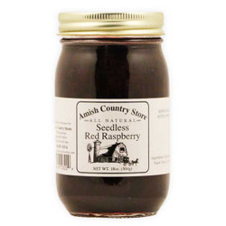 Homemade Seedless Red Raspberry Jam | Amish Country Store Branson