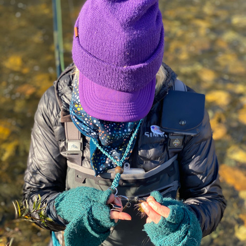 Leather Lanyard - Damsel Fly Fishing