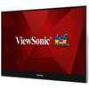 Viewsonic TD1655 touch screen monitor 39.6 cm (15.6") 1920 x 1080 pixels Multi-touch Multi-user Black, Silver 101147