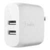 Belkin WCB002DQWH mobile device charger White Indoor 101276