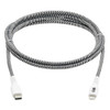 Tripp Lite Heavy-Duty USB-C to Lightning Sync/Charge Cable, MFi Certified - M/M, USB 2.0, 3 m 101471