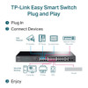 TP-Link SWT TL-SG1428PE 28-Port Gigabit Easy Smart Switch with 24-Port PoE+