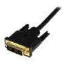 StarTech Cable HDCDVIMM1M 1m Mini HDMI to DVI-D Cable M M Black Retail