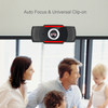 Adesso CyberTrack H3 webcam 1.3 MP 1280 x 720 pixels USB 2.0 Black, Red 105159