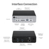 SIIG AC JU-DK0K11-S1 Thunderbolt3 DP1.4 Docking Station w Dual M.2 NVMe SSD&PD