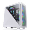 Thermaltake Case CA-1S2-00M6WN-01 Divider 300 TG ARGB Mid Tower 2x3mm tempered glass Snow Retail