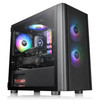 Thermaltake Case CA-1R1-00S1WN-02 V150 Tempered Glass ARGB Breeze Edition Micro ATX Retail