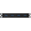 StarTech.com 4 Port USB 3.0 Hub - USB-A to 4x USB-A - SuperSpeed 5Gbps Portable USB 3.1 Gen 1 Type-A Hub - USB Bus Powered - Laptop/Desktop USB Hub with Long Cable 11" & Cable Management 112869