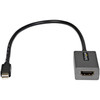 StarTech.com Mini DisplayPort to HDMI Adapter - mDP to HDMI Adapter Dongle - 1080p - Mini DisplayPort 1.2 to HDMI Monitor/Display - Mini DP to HDMI Video Converter - 12" Long Attached Cable 116193
