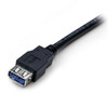 StarTech.com 2m Black SuperSpeed USB 3.0 Extension Cable A to A - M/F USB3SEXT2MBK