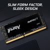 Kingston Technology Company Fury Impact 16GB DDR4 2666 SODIMM KF426S15IB1/16