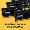 Kingston Technology Company Fury Impact 8GB DDR4 2666 SODIMM KF426S15IB/8