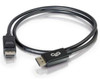 Cables to Go 6ft DisplayPort CBL M M Blk 54401