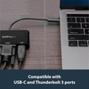 Startech.Com Usb-C To Vga Multifunction Adapter With Power Delivery And Usb-A Port Cdp2Vgauacp