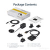 Startech.Com 4K Hdmi 2-Port Video Splitter – 1X2 Hdmi Splitter – Powered By Usb Or Power Adapter – 4K 30Hz St122Hd4Ku