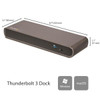 Startech.Com Thunderbolt 3 Dock - Dual Monitor 4K 60Hz Laptop Docking Station With Displayport - 85W Power Delivery - 3-Port Usb 3.0 Hub, Ethernet, Audio - Tb3 Dock - Windows & Mac Tb3Dk2Dppd