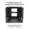 Startech.Com Wall-Mount Server Rack With Built-In Shelf - Solid Steel - 8U Wallshelf8U