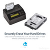 StarTech.com Drive Eraser and Dock for 2.5 / 3.5in SATA SSD / HDD - USB 3.0 SDOCK1EU3P