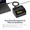 StarTech.com Drive Eraser and Dock for 2.5 / 3.5in SATA SSD / HDD - USB 3.0 SDOCK1EU3P