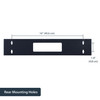 Startech.Com 2U 19In Hinged Wall Mount Bracket For Patch Panels Wallmounth2