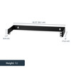 Startech.Com 1U 19In Hinged Wall Mounting Bracket For Patch Panels Wallmounth1