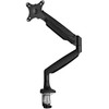 StarTech.com Desk Mount Monitor Arm - Heavy Duty Ergonomic VESA Monitor Arm - Single 34" (20lb) Display - Full Motion, Height Adjustable, Articulating - Aluminum - C-Clamp/Grommet- Black ARMPIVOTHDB
