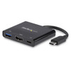 Startech.Com Usb-C Multiport Adapter With Hdmi - Usb 3.0 Port - 60W Pd - Black Cdp2Hduacp