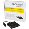 Startech.Com Usb-C Multiport Adapter With Hdmi - Usb 3.0 Port - 60W Pd - Black Cdp2Hduacp