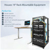 Startech.Com 25U Open Frame Server Rack - 4 Post Adjustable Depth (23" To 41") Network Equipment Rack W/ Casters/ Levelers/ Cable Management (4Postrack25U) 4Postrack25U