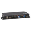 Tripp Lite B005-DPUA2-K 2-Port DisplayPort/USB KVM Switch - 4K 60 Hz, HDR, HDCP 2.2, IR, DP 1.4, USB Sharing, USB 3.0 Cables B005-DPUA2-K