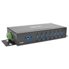 Tripp Lite 7-Port Rugged Industrial USB 3.0 SuperSpeed Hub with 15KV ESD Immunity and Metal Case, Mountable U360-007-IND