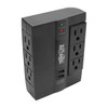 Tripp Lite Protect It! 6-Outlet Surge Protector with 3 Rotatable Outlets – Direct Plug-In, 1080 Joules, 2 USB Ports SWIVEL6USB