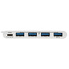 Tripp Lite 4-Port USB 3.1 Gen 1 Portable Hub, USB Type-C (USB-C) to (x4) USB-A, with USB-C Charging Port U460-004-4A-C