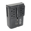 Tripp Lite SK40RUSBB surge protector Black 4 AC outlet(s) 120 V SK40RUSBB