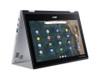 Acer Chromebook CP311-2H-C7V9 29.5 cm (11.6") Touchscreen HD Intel® Celeron® 4 GB LPDDR4-SDRAM 32 GB Flash Wi-Fi 5 (802.11ac) Chrome OS Silver NX.HKKAA.009