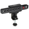 Tripp Lite Clamp-On Power Strip Holder, Black CLAMPUSBLK