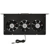 Tripp Lite 1U Blanking Panel with Temperature Sensor and High-Performance Fans SRFAN1UTEMP