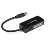 Startech.Com Usb 3.0 To Gigabit Ethernet Adapter Nic W/ Usb Port - Black Usb31000Sptb