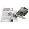 StarTech.com 1-Port 10G SFP+ Fiber Optic Network Card - PCIe - Intel Chip - MM PEX10000SRI