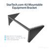 StarTech.com 4U 19in Steel Vertical Wall Mount Equipment Rack Bracket RK419WALLV