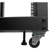 StarTech.com 12U 19" Open Frame Server Rack - 4 Post Adjustable Depth 23-41" Mobile - Free Standing Rolling Network/Computer Equipment Data Rack - Dell PowerEdge HP ProLiant ThinkServer (4POSTRACK12U) 4POSTRACK12U