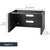 Startech.Com 6U Wall-Mounting Bracket For Patch Panel - 13.78 In. Deep Wallmount6