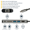 StarTech.com USB C Multiport Adapter - USB-C Travel Dock to 4K HDMI, 3x USB 3.0 Hub, SD/SDHC, GbE, 60W PD 3.0 Pass-Through - USB Type-C/Thunderbolt 3 - Upgraded Version of DKT30CSDHPD DKT30CSDHPD3