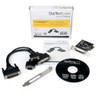 StarTech.com 2S1P PCI Express Serial Parallel Combo Card with Breakout Cable PEX2S1P553B