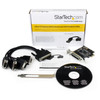 StarTech.com 4 Port RS232 PCI Express Serial Card w/ Breakout Cable PEX4S553B