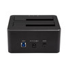 StarTech.com USB 3.0 Dual Hard Drive Docking Station with UASP for 2.5/3.5in SSD / HDD – SATA 6 Gbps SDOCK2U33