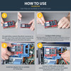 StarTech.com Dual-Slot M.2 Drive to SATA Adapter for 2.5" Drive Bay - RAID S322M225R