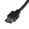 StarTech.com USB 3.0 to eSATA HDD / SSD / ODD Adapter Cable - 3ft eSATA Hard Drive to USB 3.0 Adapter Cable - SATA 6 Gbps USB3S2ESATA3